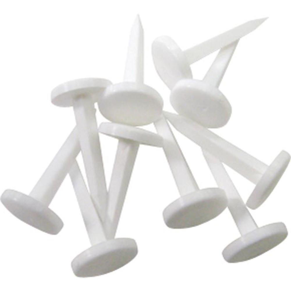 White Standard Target Pins