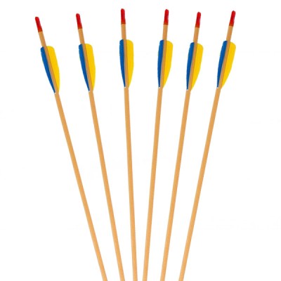 Feather Fletched - Standard Wood Arrows