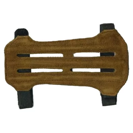 AW 9104 Vented Leather Armguard 7"