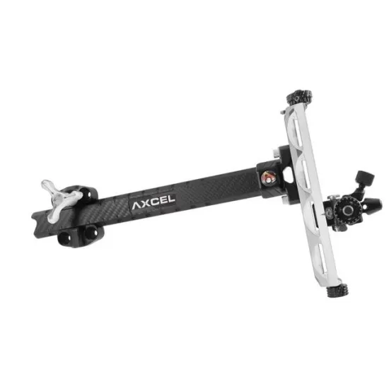 Axcel Sight Achieve XP Pro UHM Diamond Weave Carbon Bar Recurve 9"