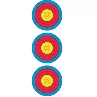 Arrowhead 40cm 3 Spot Vertical Target Face