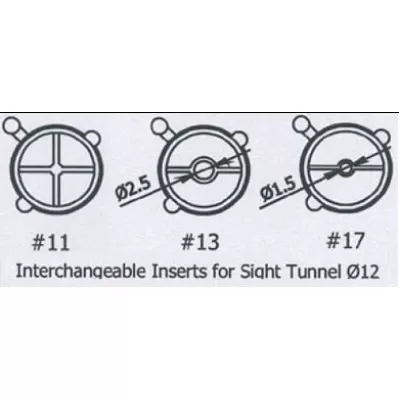 Beiter 12mm  Sight Apertures